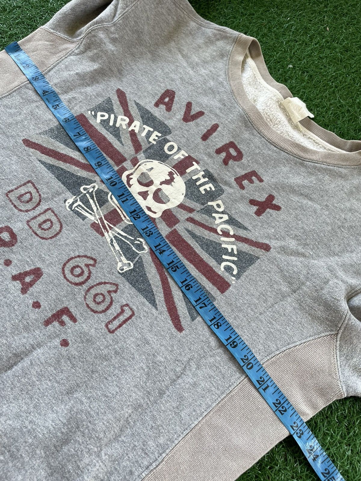 Avirex 💥Avirex Pirate Of The Pacific Skull Head Sweetshirts Size US L / EU 52-54 / 3 - 7 Thumbnail