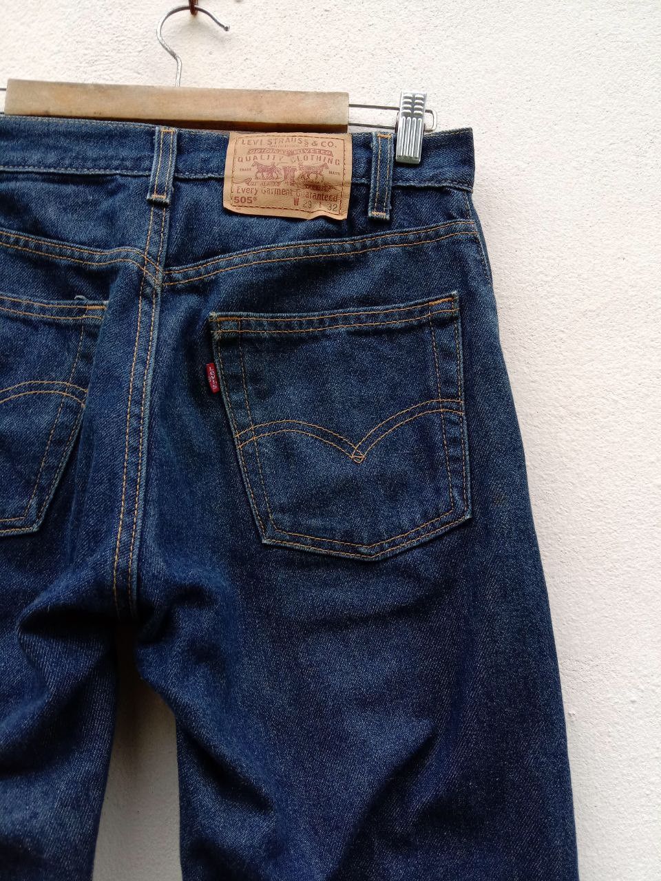 Levi's Vintage 80s Levi’s 505 Denim Flare Jeans Size US 30 / EU 46 - 18 Thumbnail