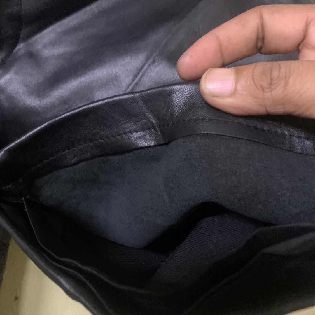 Genuine Leather × Japanese Brand Leather short pants black small Size US 27 - 4 Thumbnail