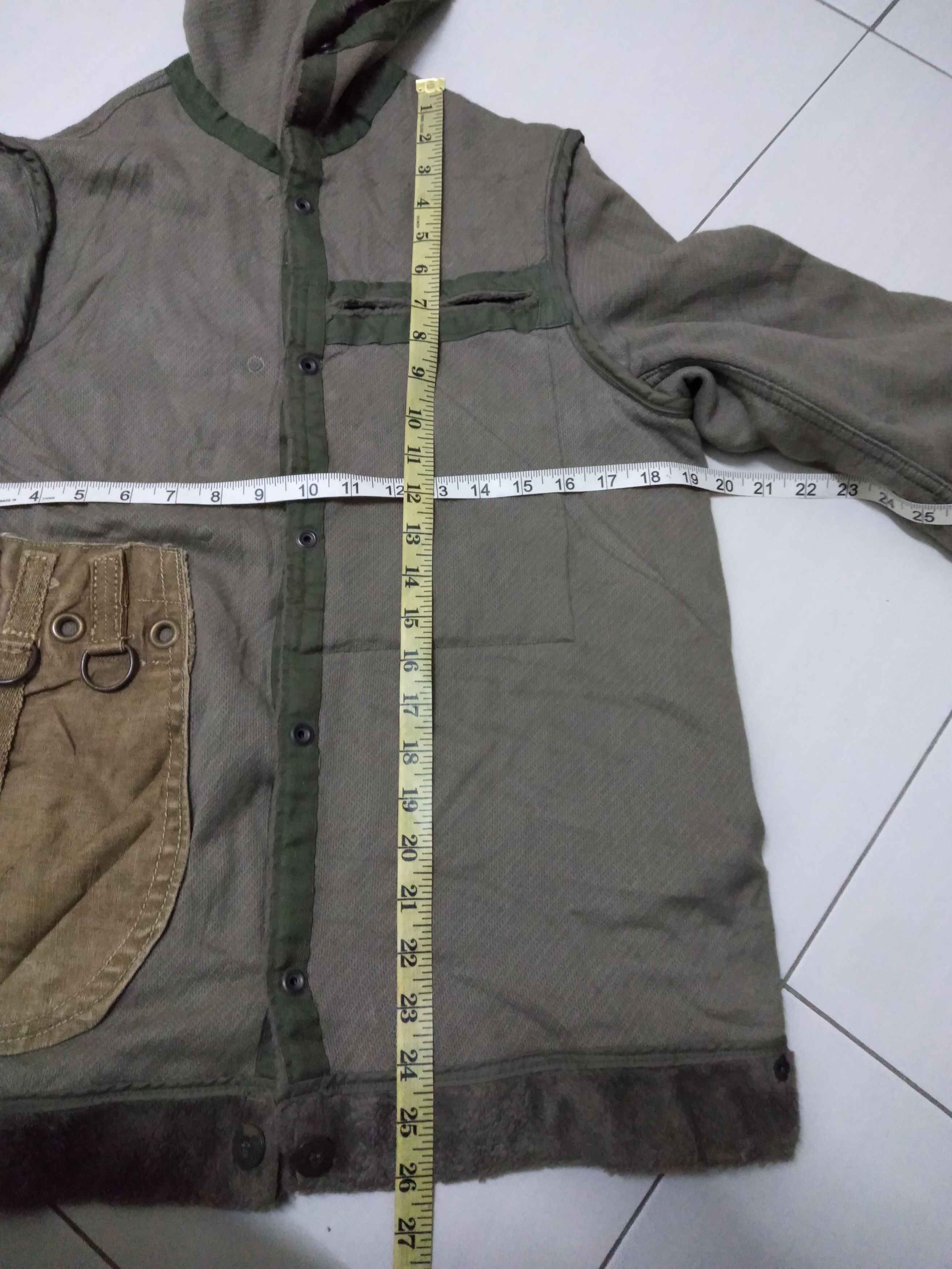 Japanese Brand Vintage atmosphere hooded army green Size US M / EU 48-50 / 2 - 9 Thumbnail