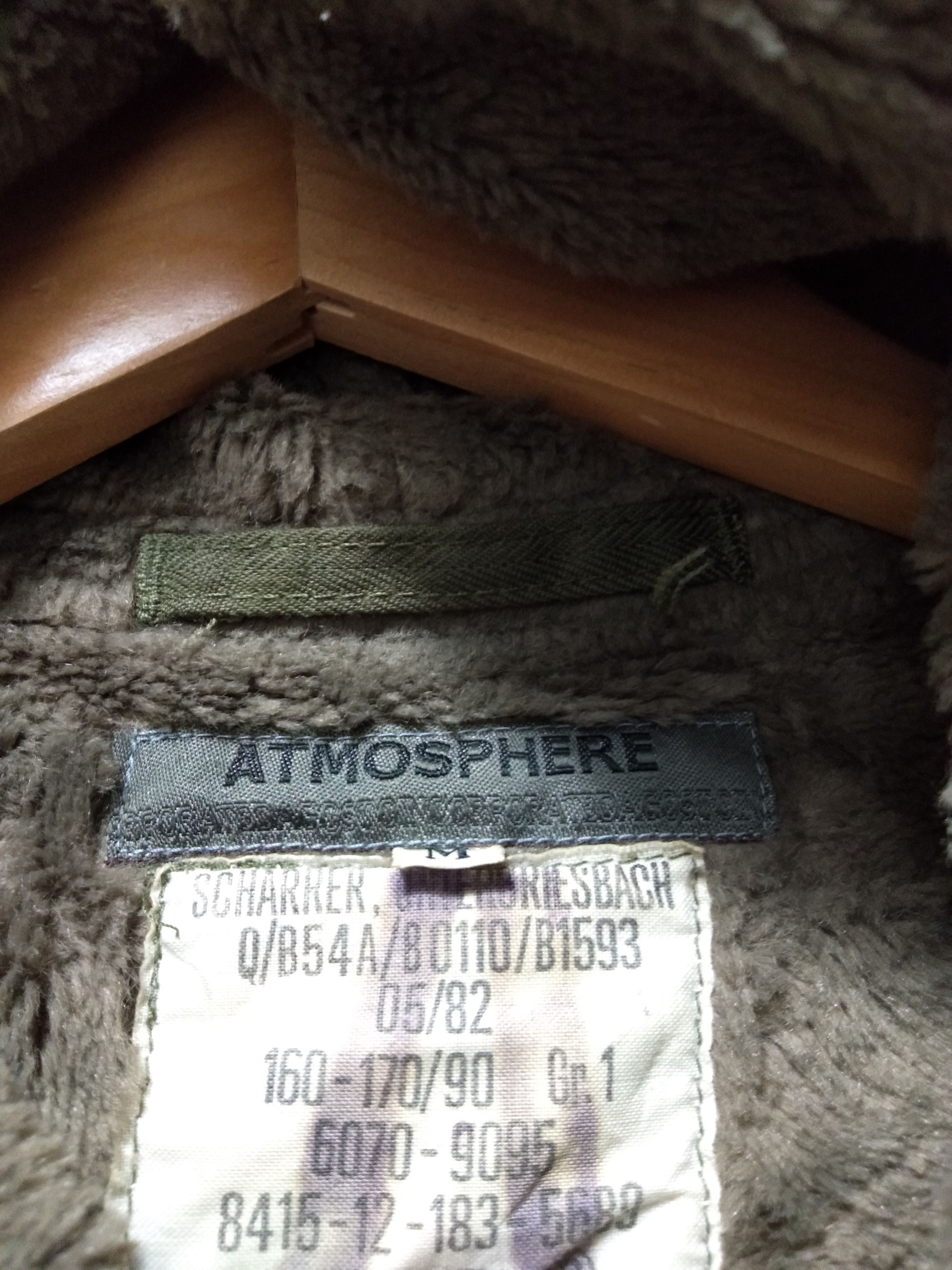 Japanese Brand Vintage atmosphere hooded army green Size US M / EU 48-50 / 2 - 4 Thumbnail