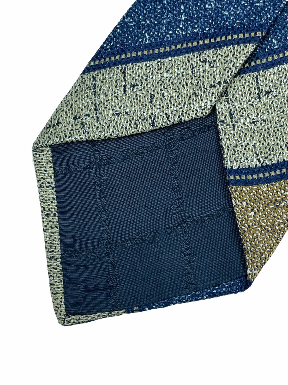 Ermenegildo Zegna Ermenegildo Zegna Vintage Necktie Silk Size ONE SIZE - 5 Thumbnail