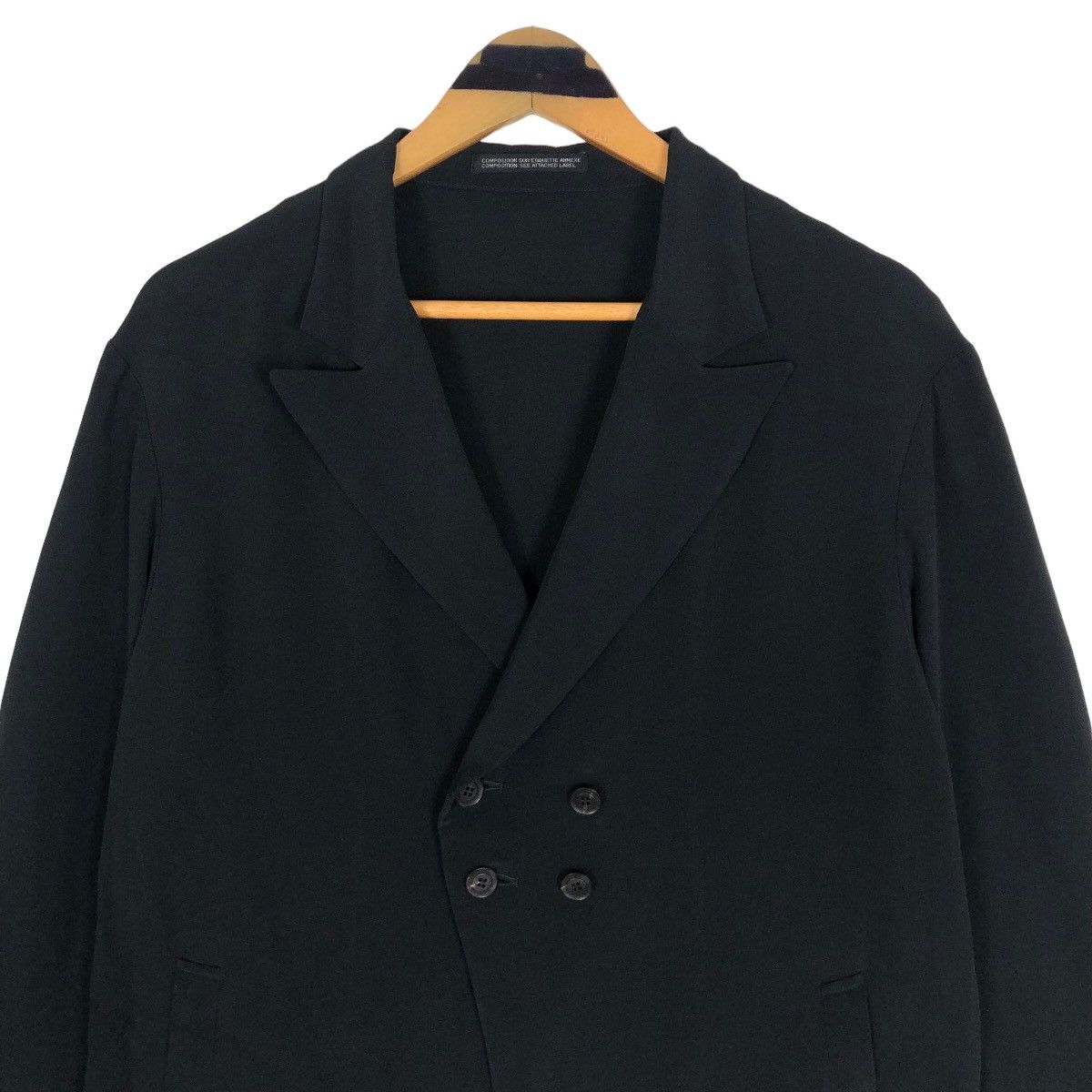 Yohji Yamamoto Yohji Yamamoto Femme Rayon Single Breasted Light jacket Size S / US 4 / IT 40 - 4 Thumbnail