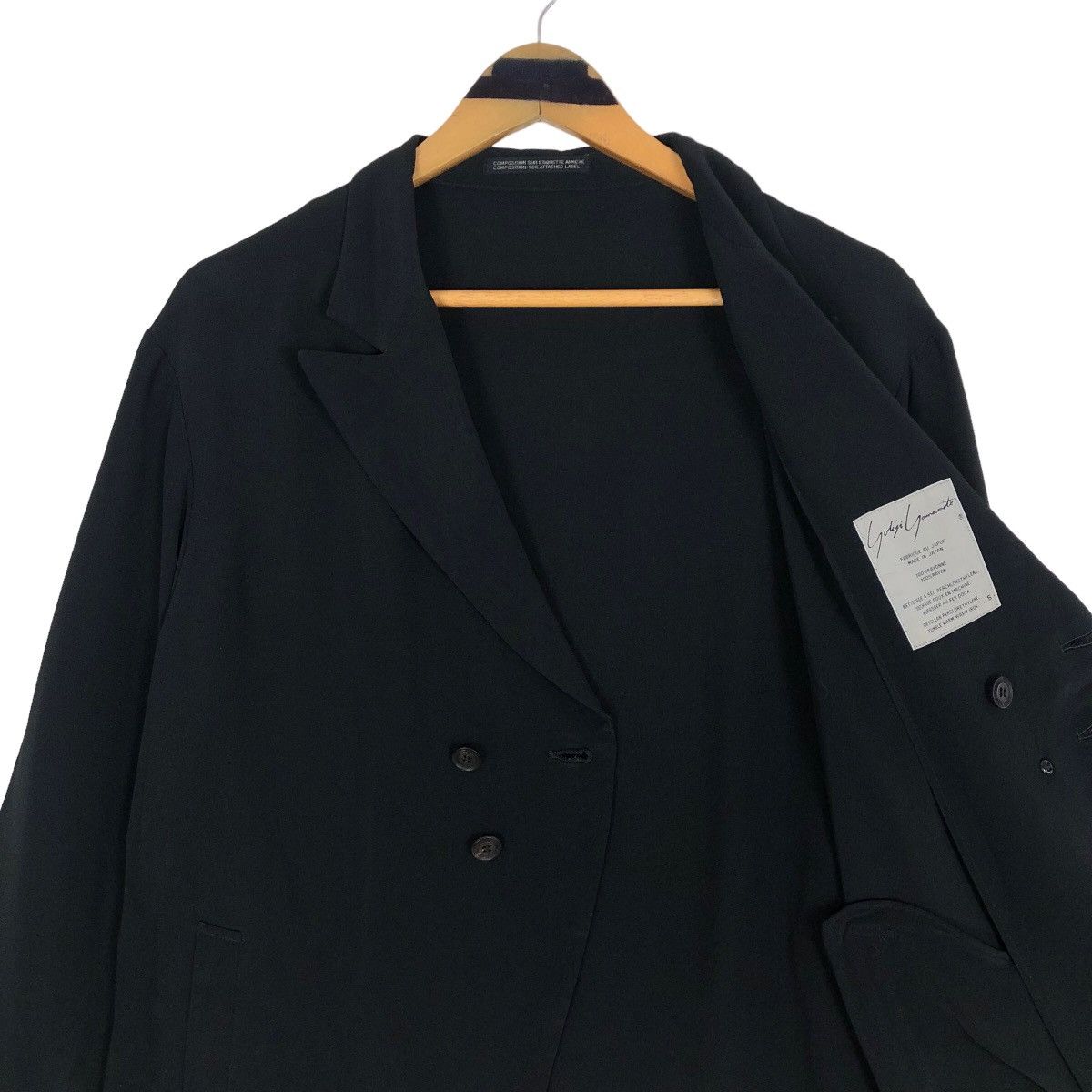 Yohji Yamamoto Yohji Yamamoto Femme Rayon Single Breasted Light jacket Size S / US 4 / IT 40 - 9 Thumbnail
