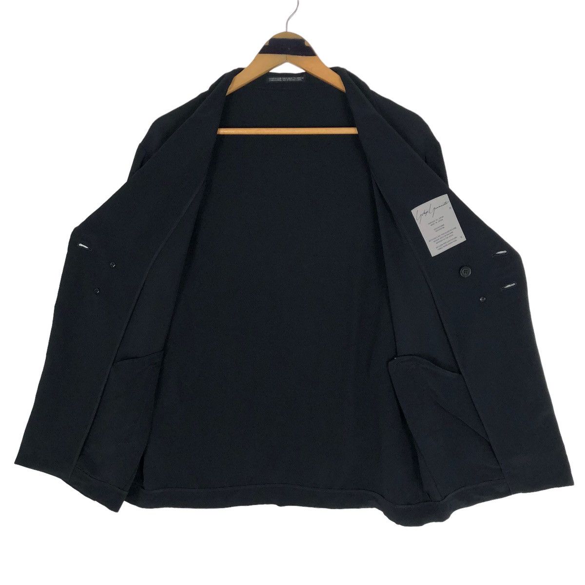 Yohji Yamamoto Yohji Yamamoto Femme Rayon Single Breasted Light jacket Size S / US 4 / IT 40 - 8 Thumbnail