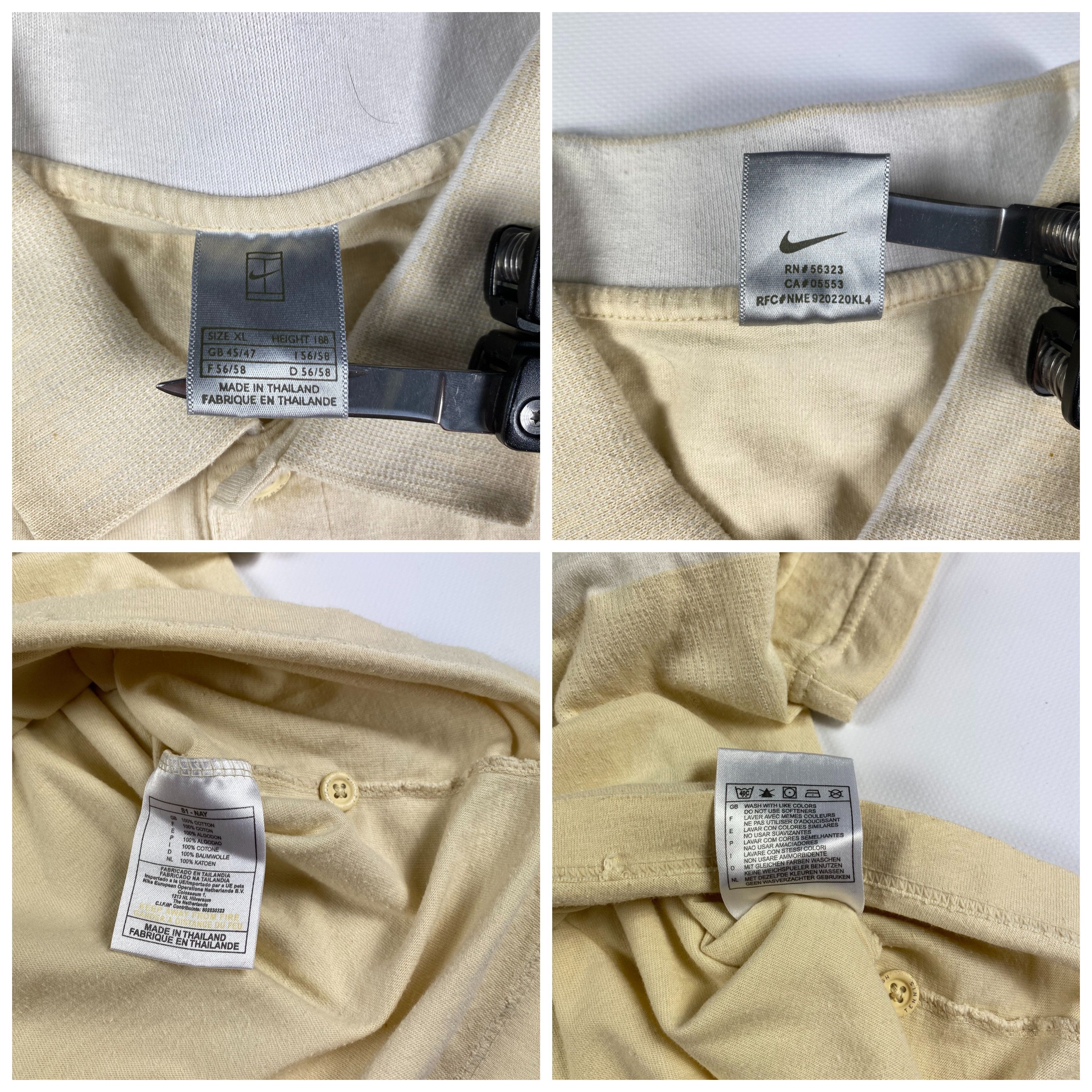 Nike Nike Challenge Court Swoosh Tennis Polo Shirt Vintage 90s Size US XL / EU 56 / 4 - 7 Thumbnail