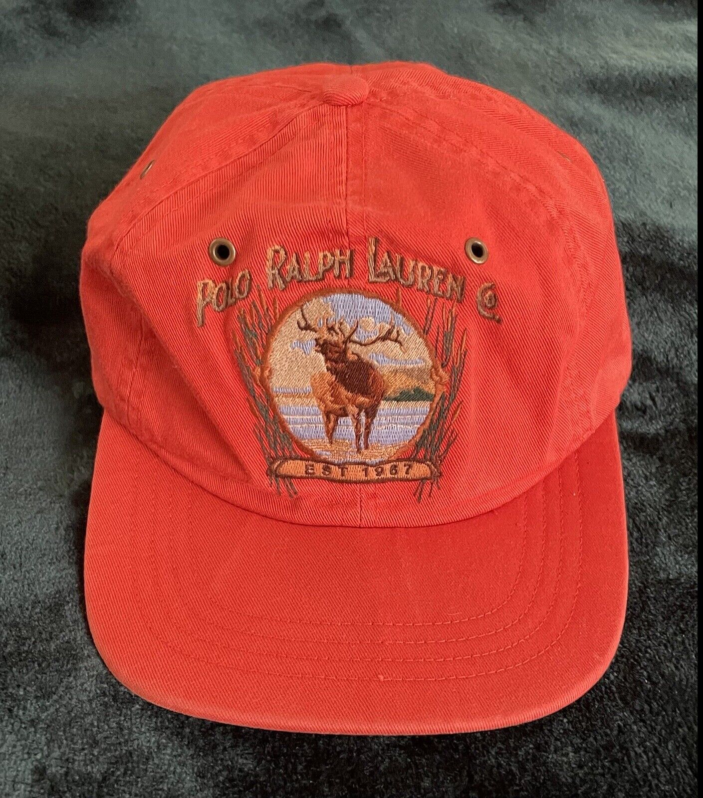 Vintage Polo Ralph Lauren Sportsman Wildlife Embroidered Hat Accessories