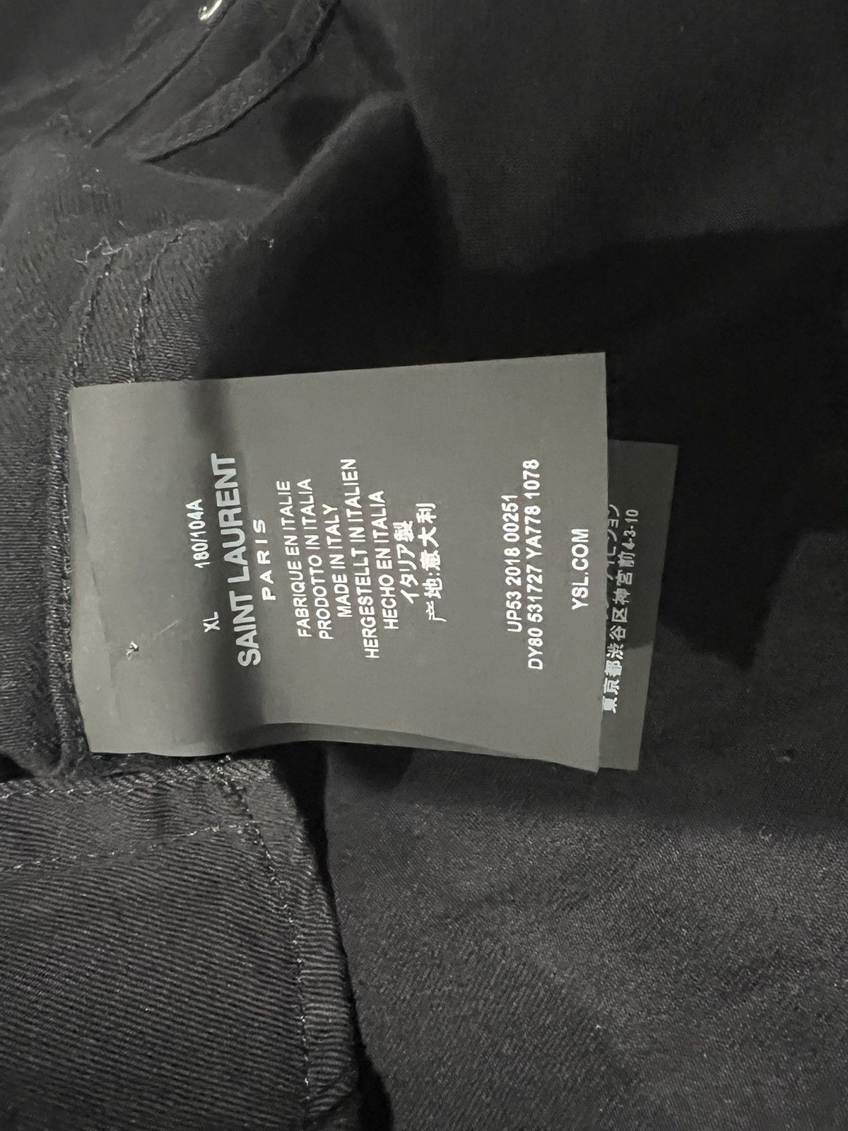 Saint Laurent Paris Saint Laurent western shirt. XL. $890 Size US XL / EU 56 / 4 - 8 Thumbnail