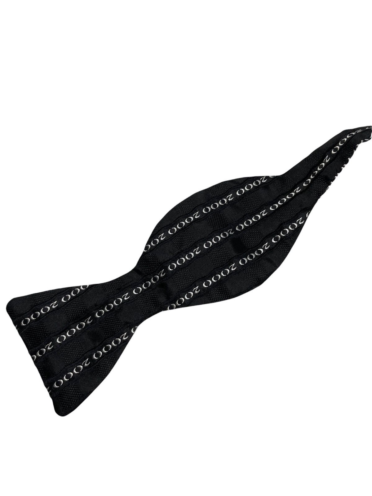 Balmain Balmain Bow Tie Silk Printed 2000 Size ONE SIZE - 4 Thumbnail