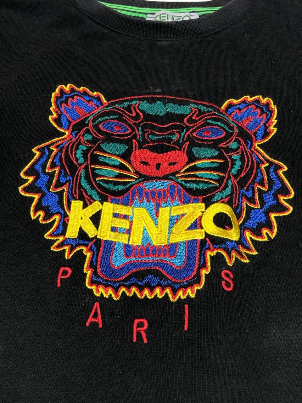 Kenzo Kenzo Black Tiger Sweatshirt Size M / US 6-8 / IT 42-44 - 3 Thumbnail