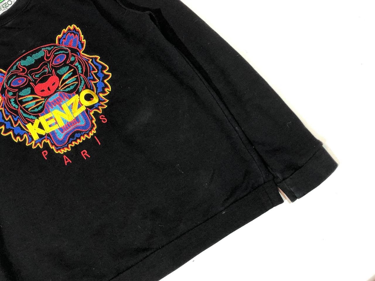 Kenzo Kenzo Black Tiger Sweatshirt Size M / US 6-8 / IT 42-44 - 4 Thumbnail