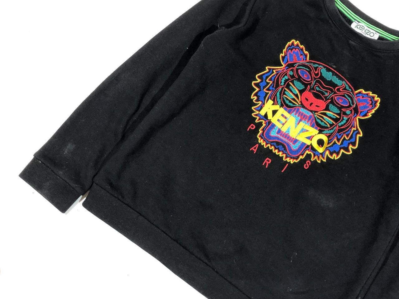 Kenzo Kenzo Black Tiger Sweatshirt Size M / US 6-8 / IT 42-44 - 5 Thumbnail