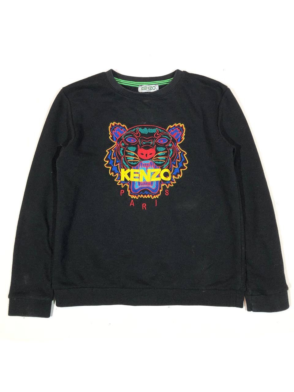 Kenzo Kenzo Black Tiger Sweatshirt Size M / US 6-8 / IT 42-44 - 1 Thumbnail