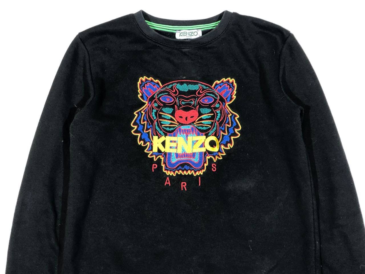 Kenzo Kenzo Black Tiger Sweatshirt Size M / US 6-8 / IT 42-44 - 2 Thumbnail