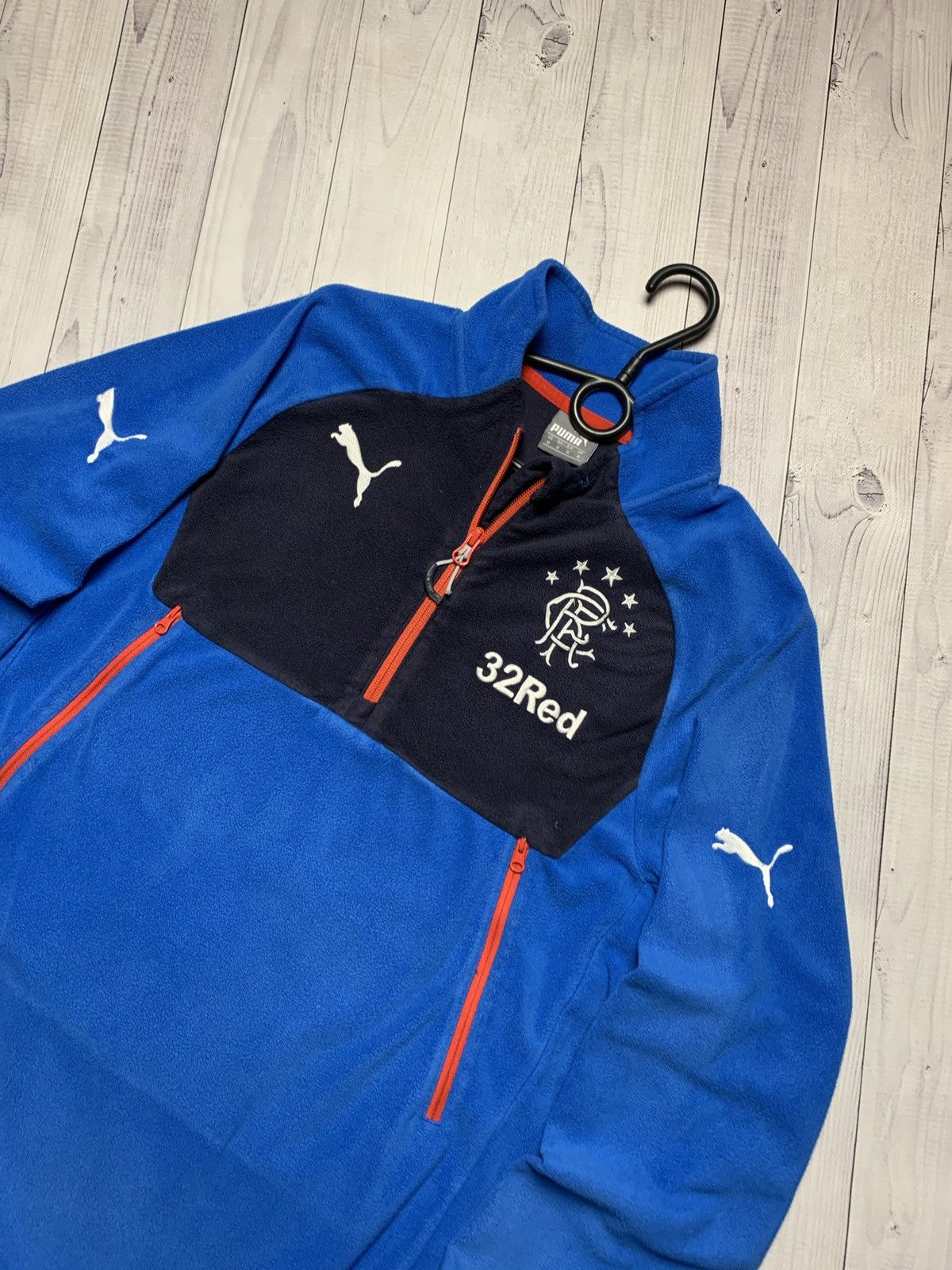Puma × Vintage Vintage Rangers soccer fleece jacket size M puma Size US M / EU 48-50 / 2 - 3 Thumbnail