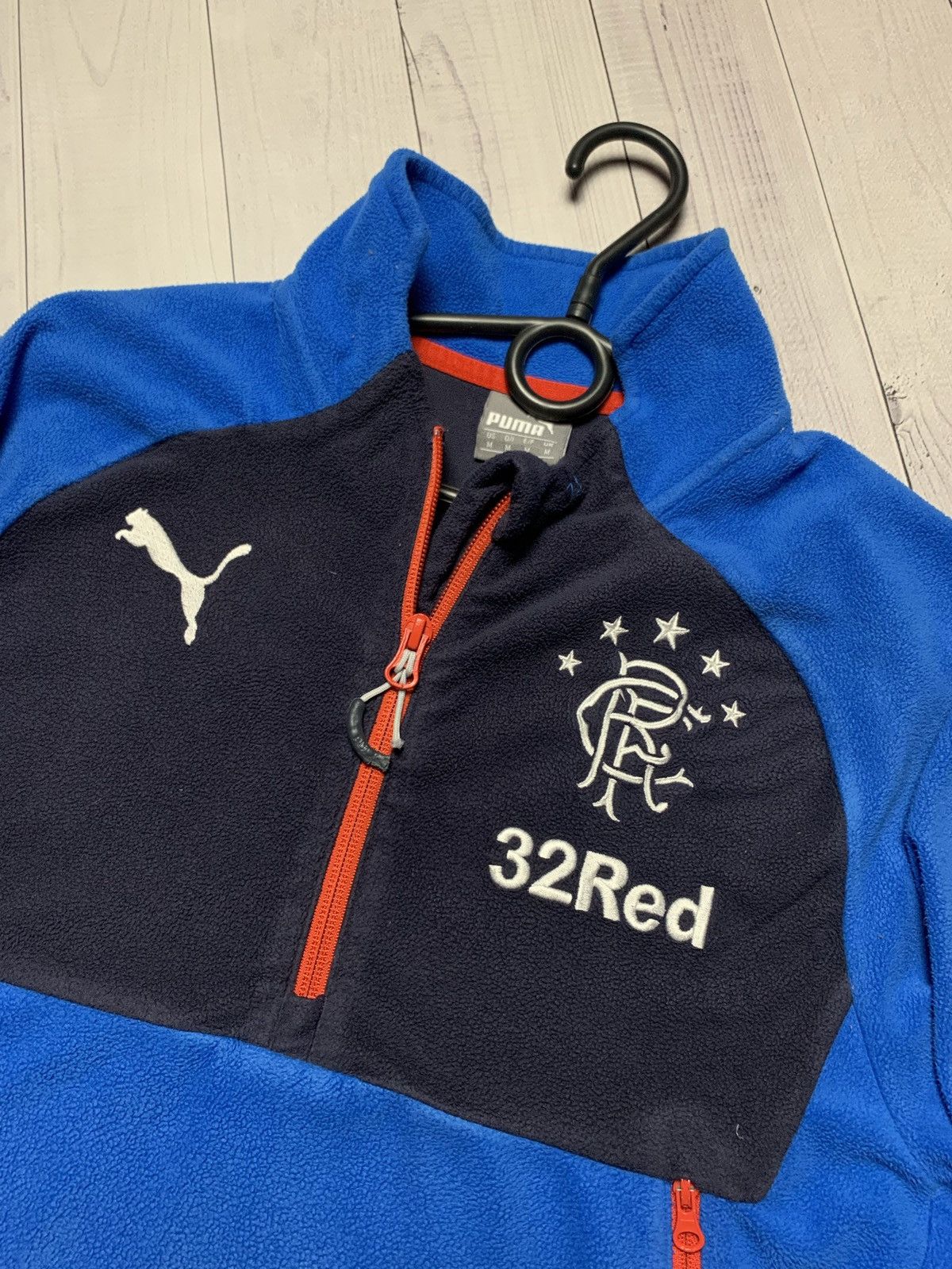 Puma × Vintage Vintage Rangers soccer fleece jacket size M puma Size US M / EU 48-50 / 2 - 4 Thumbnail