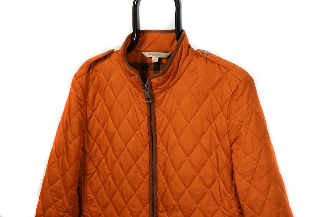 Burberry jacket womens clearance orange