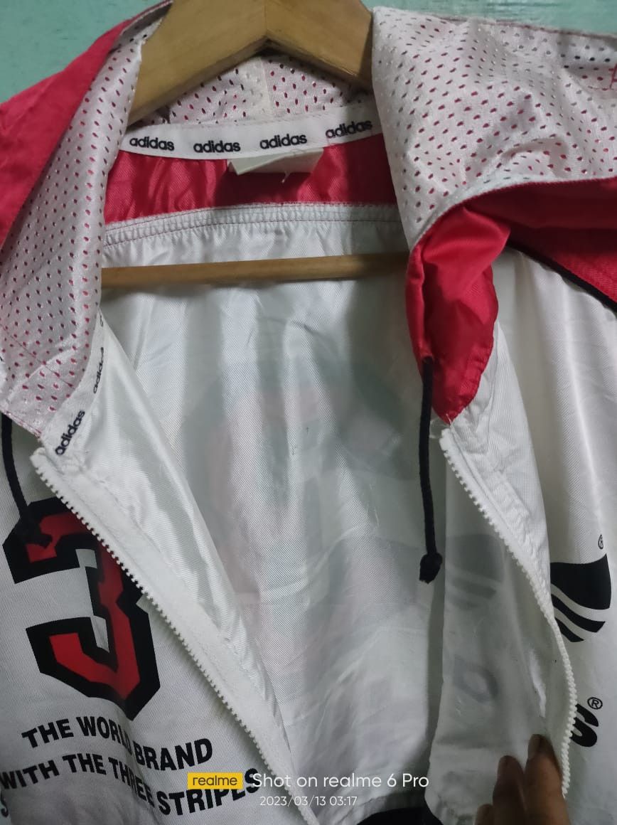 Adidas Vintage 90’s Adidas Trofail Hoodie Hip-Hop Style Size US L / EU 52-54 / 3 - 7 Thumbnail