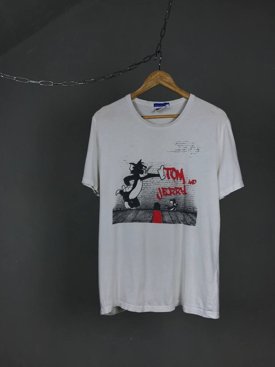Vintage Tom & Jerry vintage movie cult tee Size US L / EU 52-54 / 3 - 1 Thumbnail