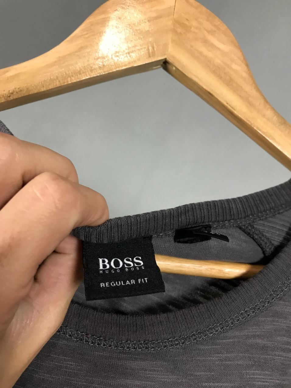 Hugo Boss Hugo Boss Luxury Gray Longsleeve Size US XL / EU 56 / 4 - 4 Thumbnail