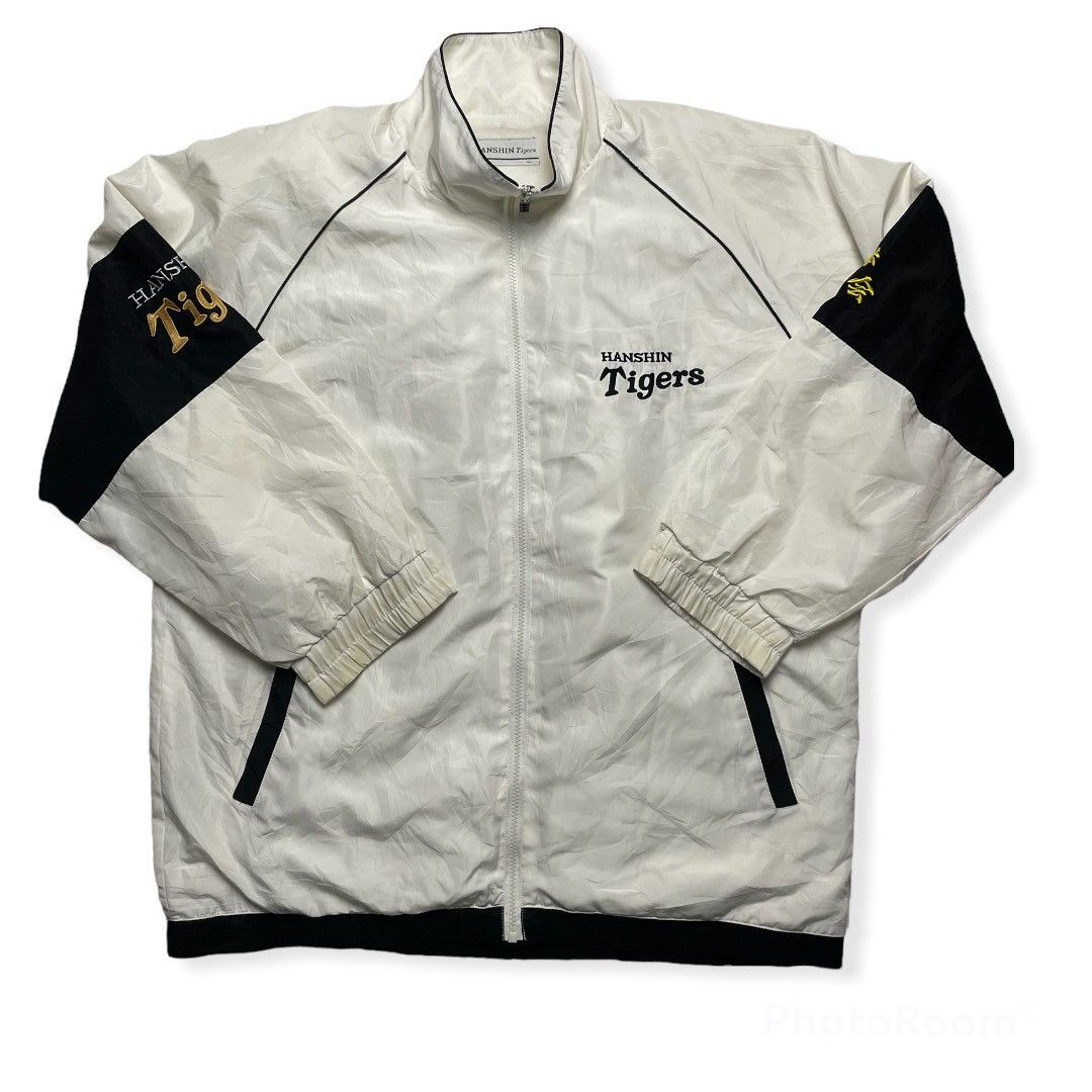 Japanese Brand × Vintage Vintage HANSHIN TIGERS BIG LOGO LIGHT Jacket Size US L / EU 52-54 / 3 - 1 Thumbnail