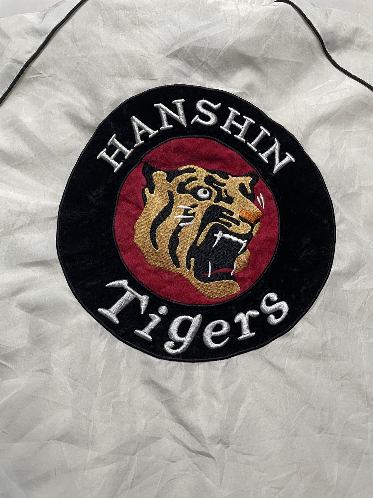 Japanese Brand × Vintage Vintage HANSHIN TIGERS BIG LOGO LIGHT Jacket Size US L / EU 52-54 / 3 - 8 Thumbnail