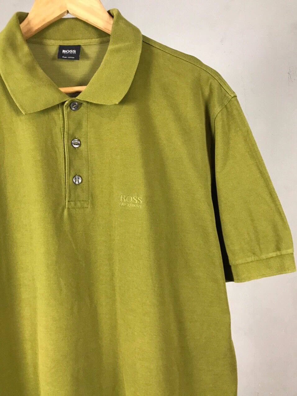 Hugo Boss Hugo Boss Green Polo Tee Size US S / EU 44-46 / 1 - 2 Thumbnail