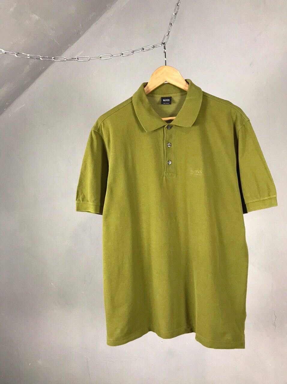 Hugo Boss Hugo Boss Green Polo Tee Size US S / EU 44-46 / 1 - 1 Thumbnail