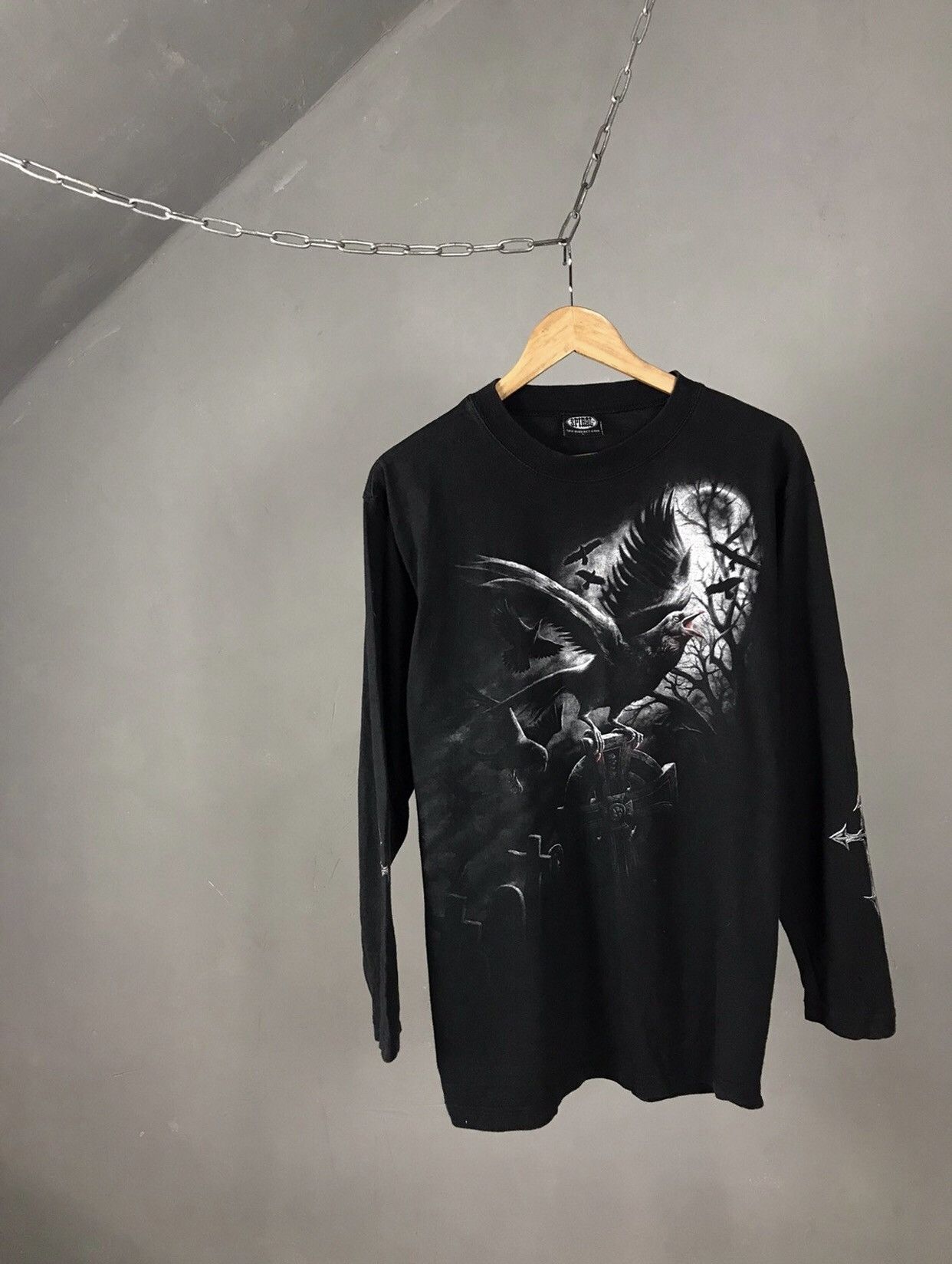 Other × Vintage Vintage Rock Metal Longsleeve Size US L / EU 52-54 / 3 - 1 Thumbnail