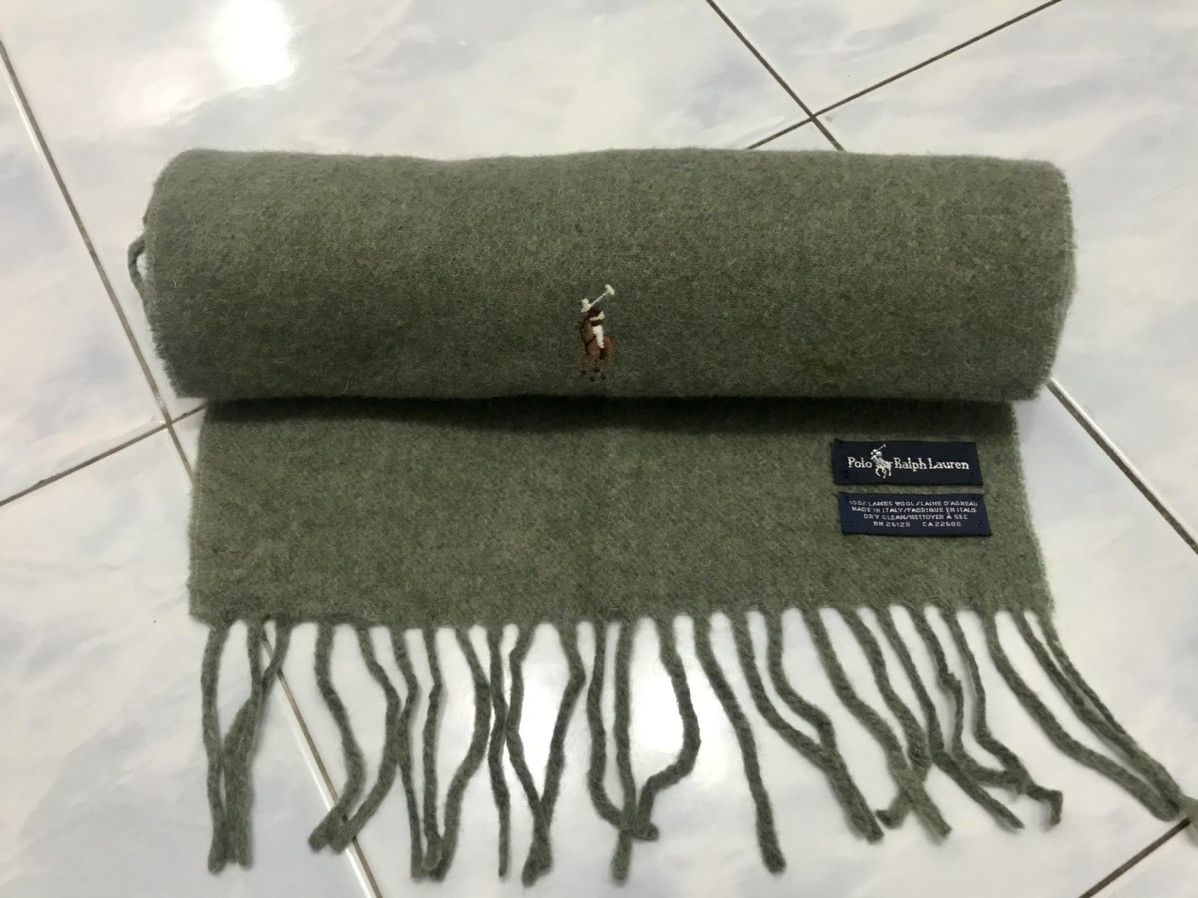 Other × Polo Ralph Lauren × Vintage Polo Ralph Lauren Muffler Scarf Size ONE SIZE - 4 Thumbnail