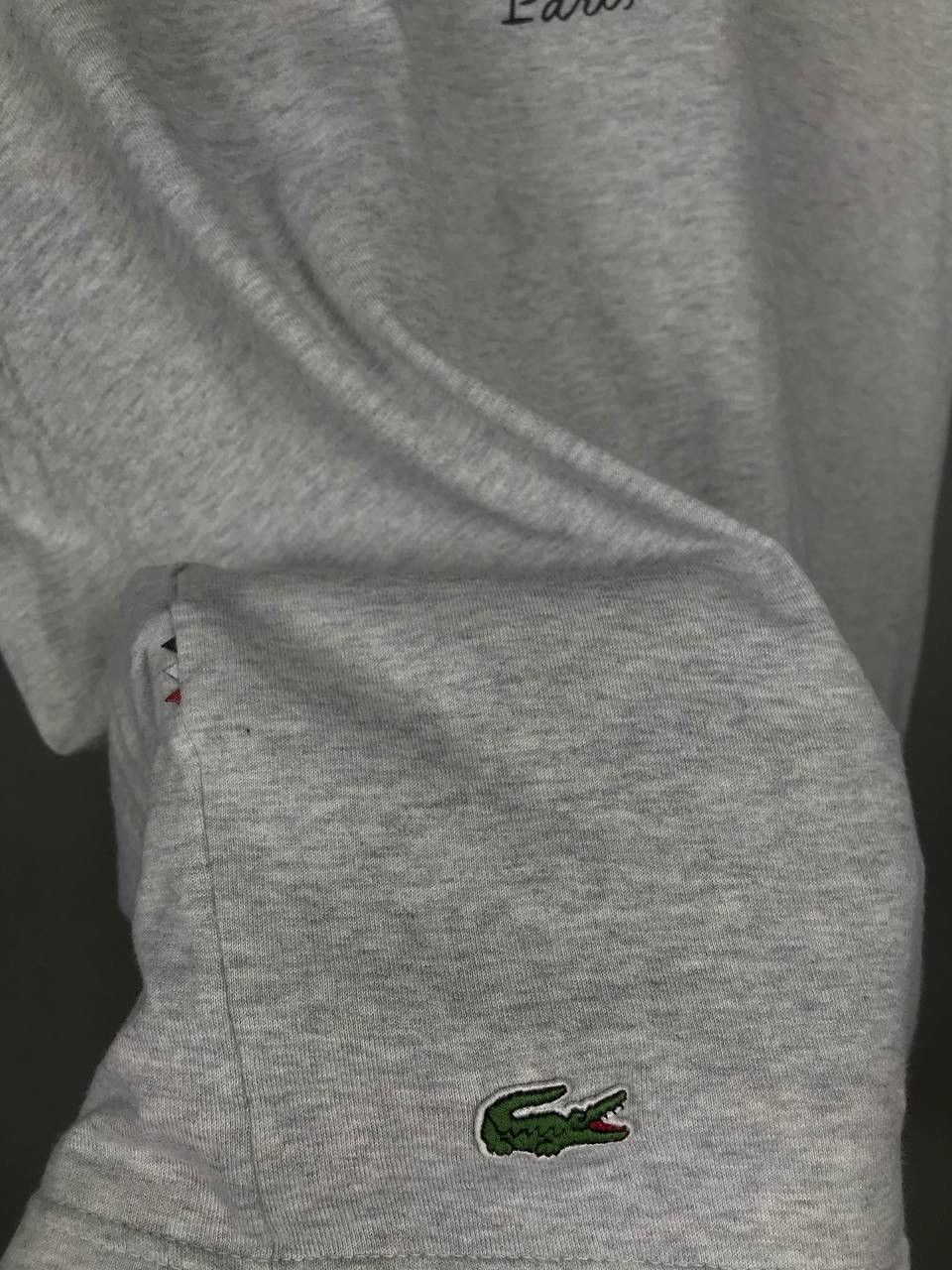 Lacoste Lacoste Live luxury streetwear center logo tee Size US L / EU 52-54 / 3 - 5 Thumbnail