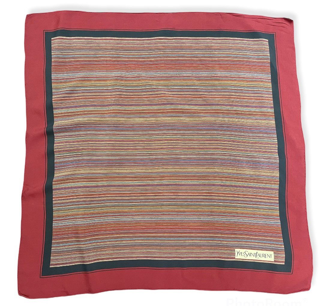 Yves Saint Laurent Silk Scarf