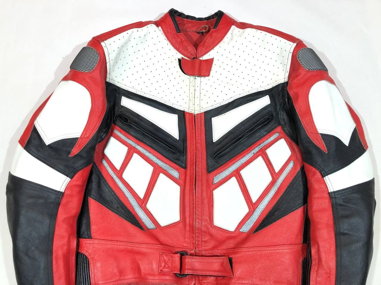 Japanese Brand Real Leather Moto Racing Japan Style Jacket Size US M / EU 48-50 / 2 - 2 Thumbnail