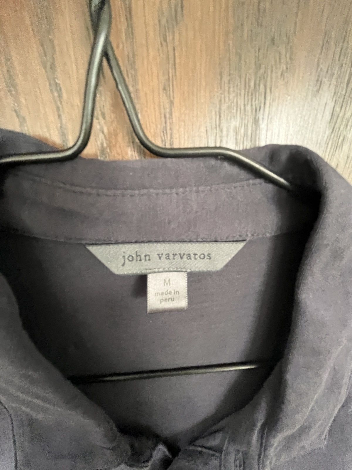 John Varvatos John varvatos knit short sleeve button down shirt Size US M / EU 48-50 / 2 - 2 Thumbnail