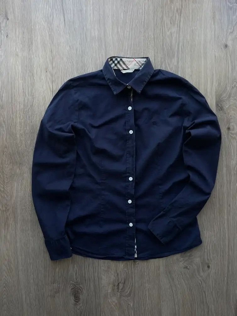 Vintage Burberry Shirt Nova Check Y2k