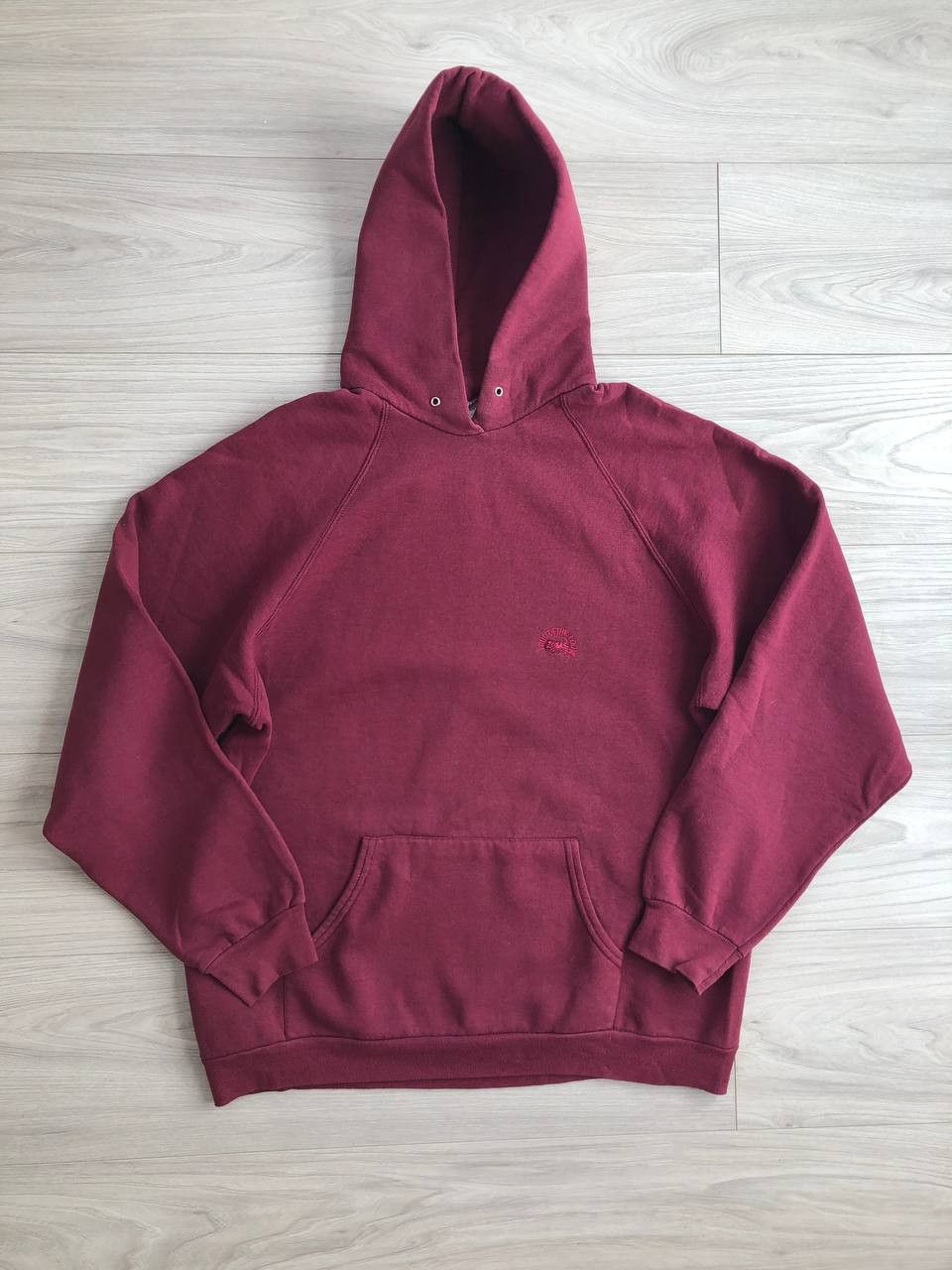 Fruit Of The Loom Vintage Fruit of the Loom 90s Hoodie Size US XL / EU 56 / 4 - 1 Thumbnail