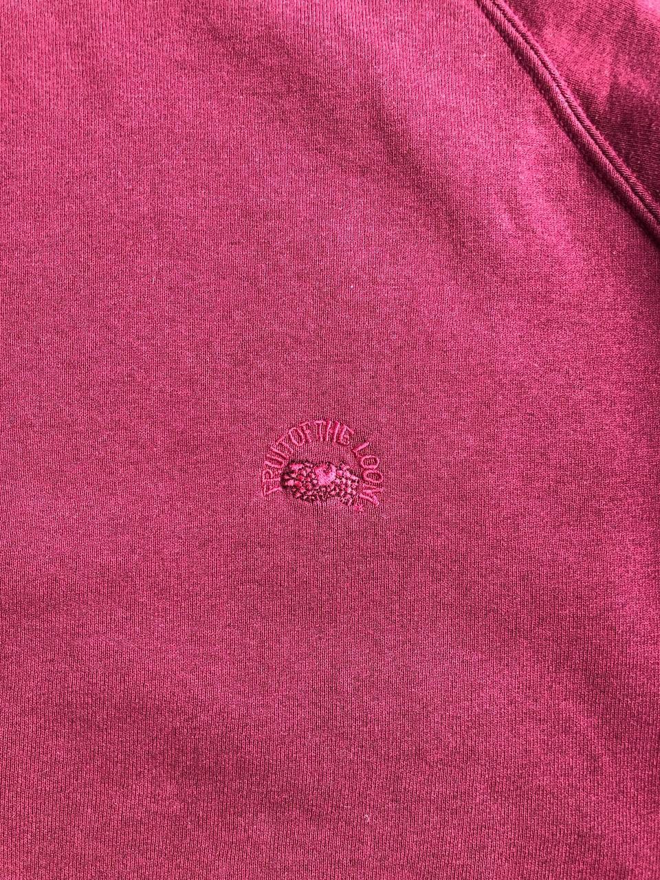 Fruit Of The Loom Vintage Fruit of the Loom 90s Hoodie Size US XL / EU 56 / 4 - 5 Thumbnail