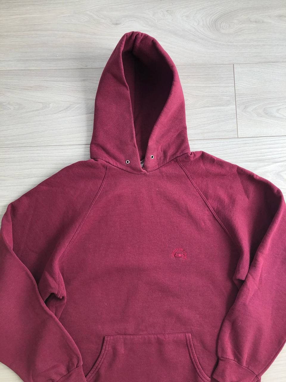 Fruit Of The Loom Vintage Fruit of the Loom 90s Hoodie Size US XL / EU 56 / 4 - 2 Thumbnail
