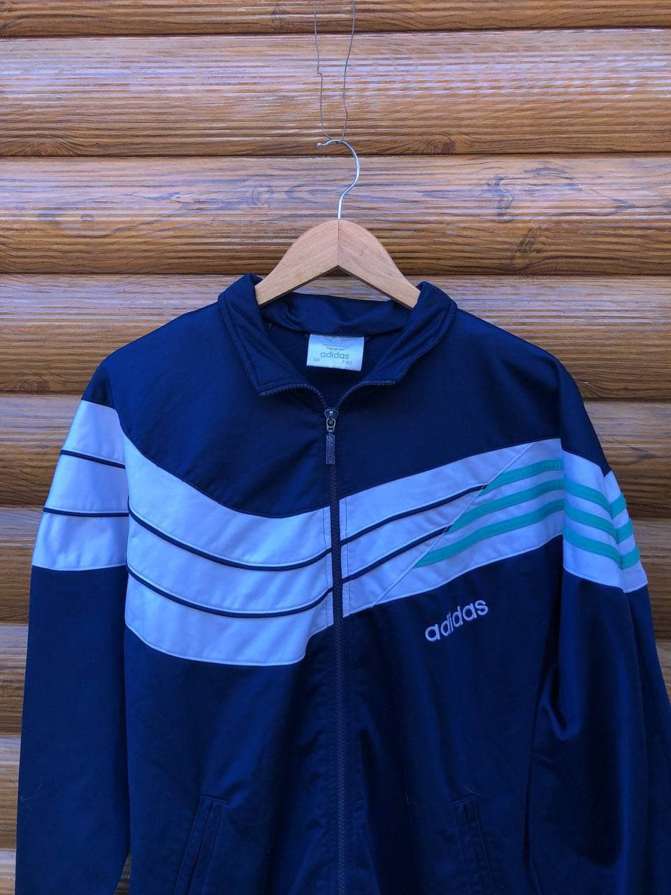 Vintage Vintage Adidas 90s Tracksuit Jacket Size US M / EU 48-50 / 2 - 2 Thumbnail