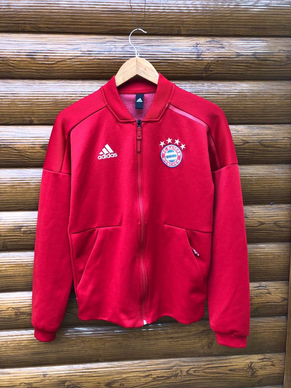 Adidas ADIDAS BAYERN MUNICH TRACK JACKET Size US L / EU 52-54 / 3 - 1 Thumbnail