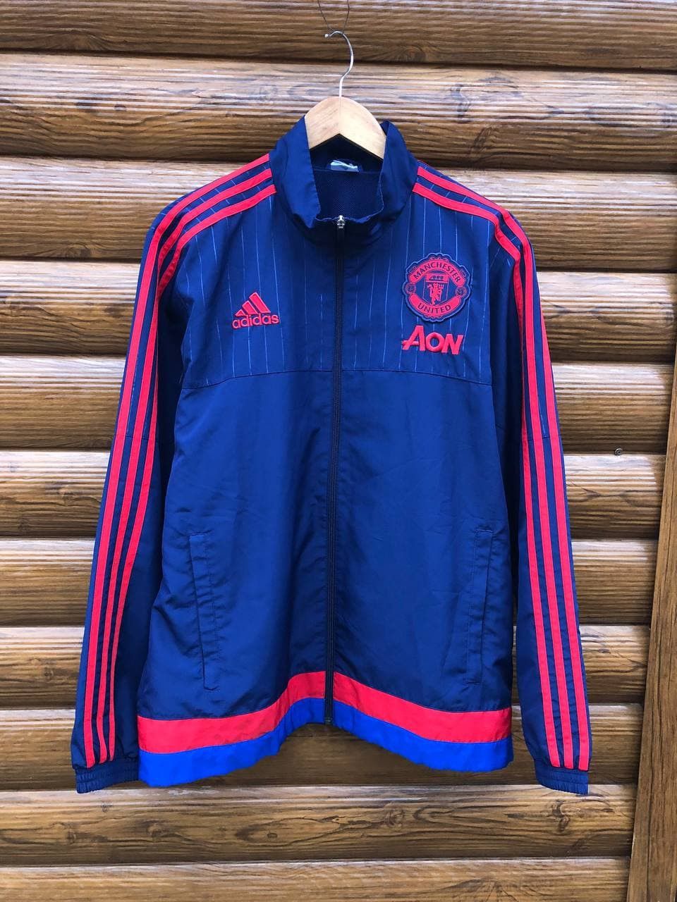 Adidas Adidas Manchester United football soccer jacket Size US XL / EU 56 / 4 - 1 Thumbnail