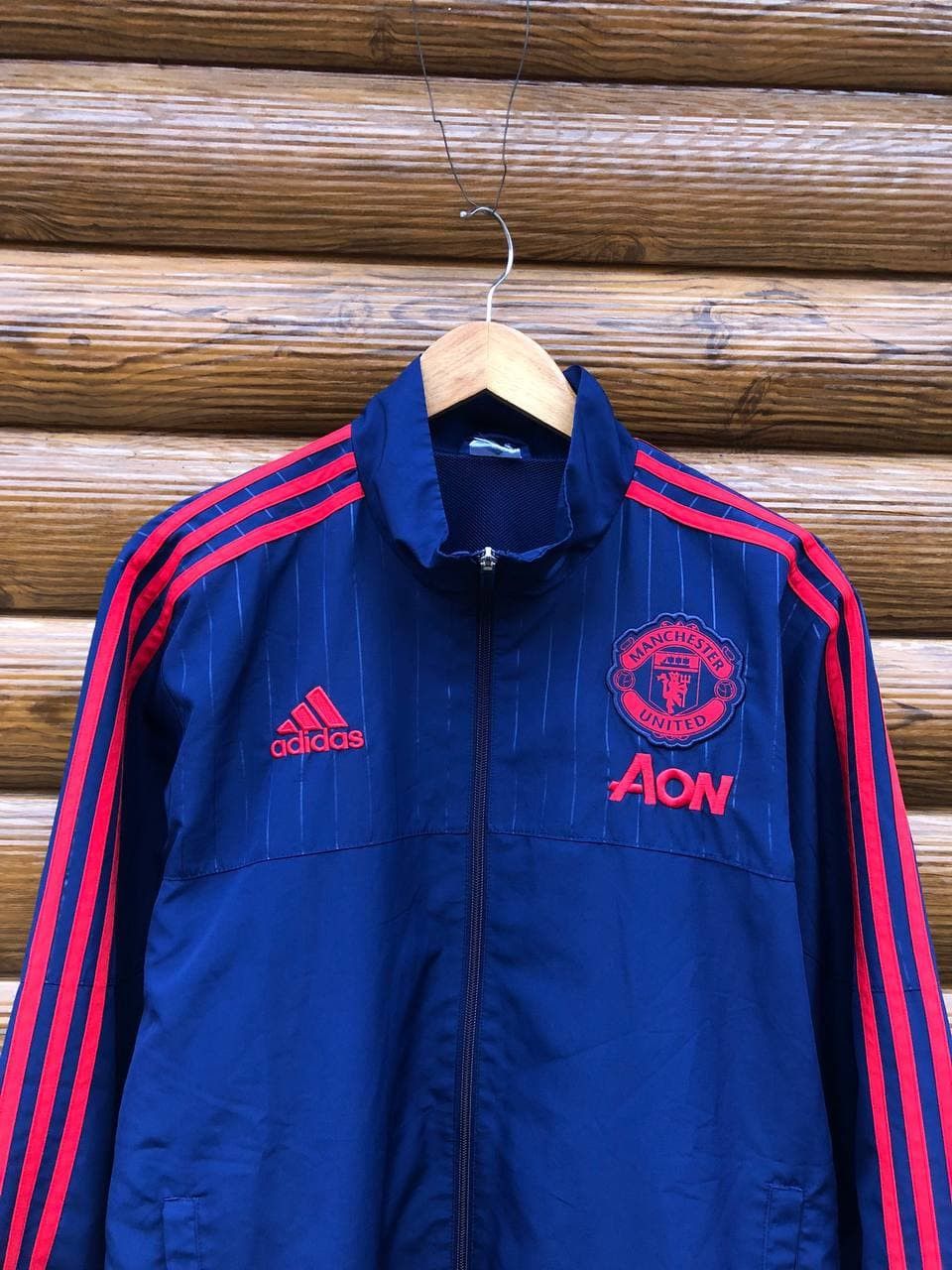 Adidas Adidas Manchester United football soccer jacket Size US XL / EU 56 / 4 - 3 Thumbnail