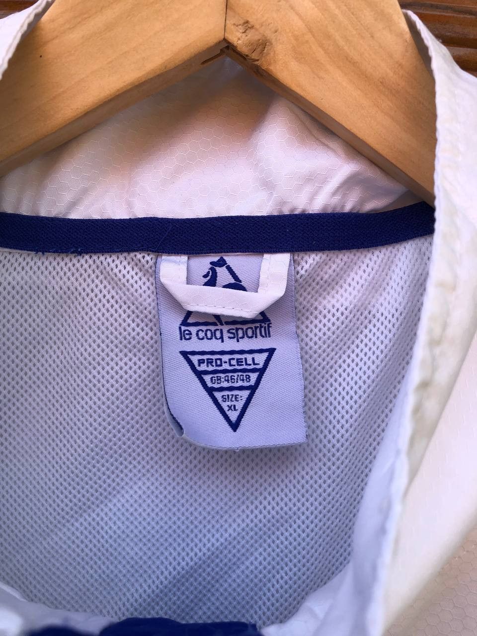 Le Coq Sportif Everton England The Blues Soccer Jacket Full Zip Mens Size US XL / EU 56 / 4 - 6 Thumbnail