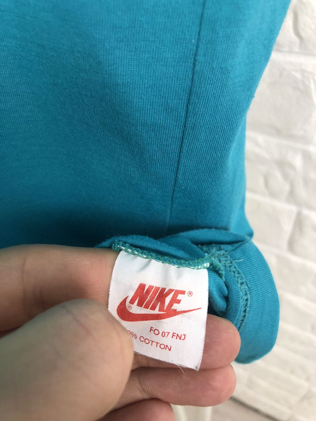 Nike × Vintage Vintage 90s Nike Force T-shirt Size US L / EU 52-54 / 3 - 17 Thumbnail