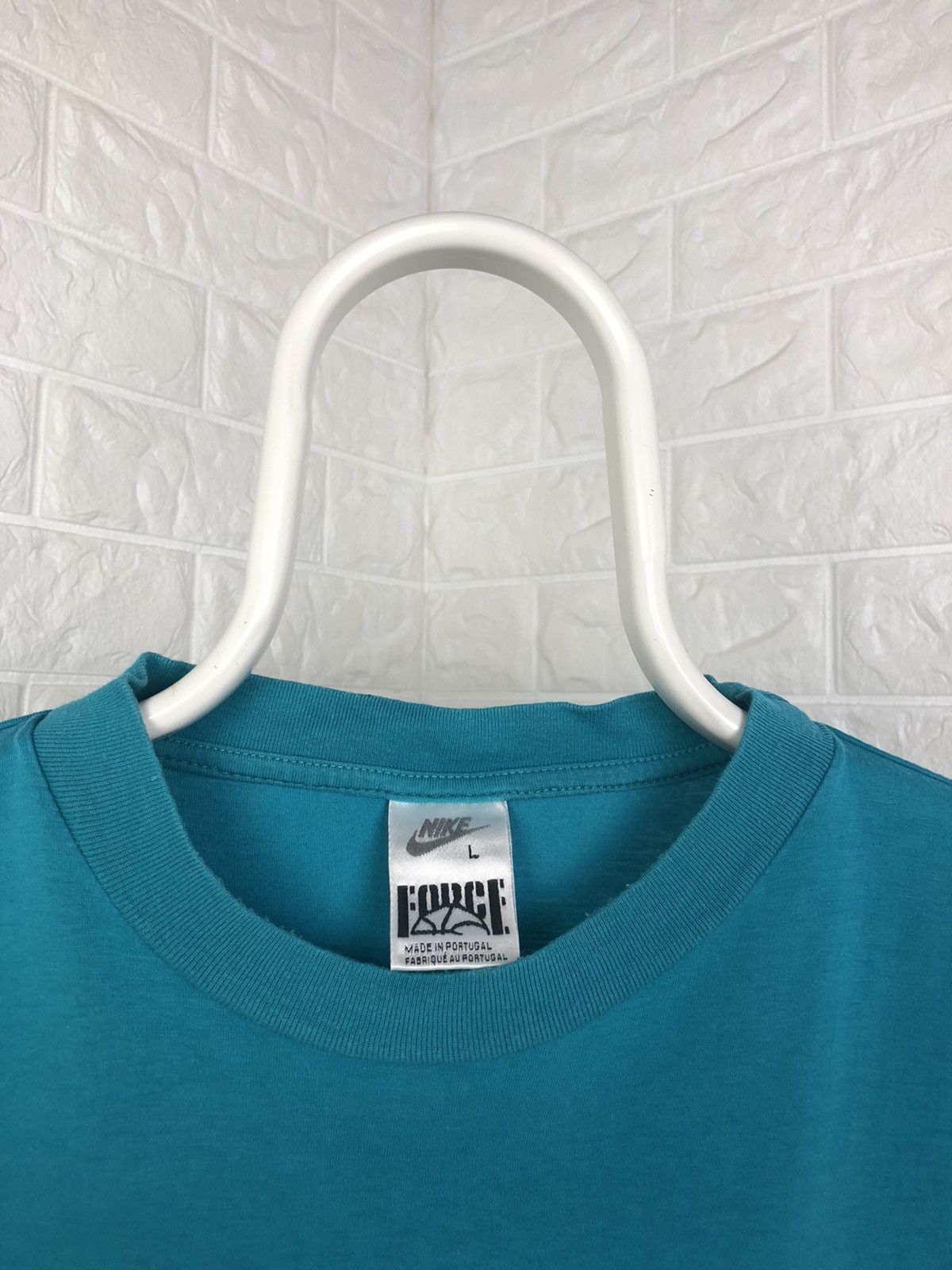 Nike × Vintage Vintage 90s Nike Force T-shirt Size US L / EU 52-54 / 3 - 14 Thumbnail