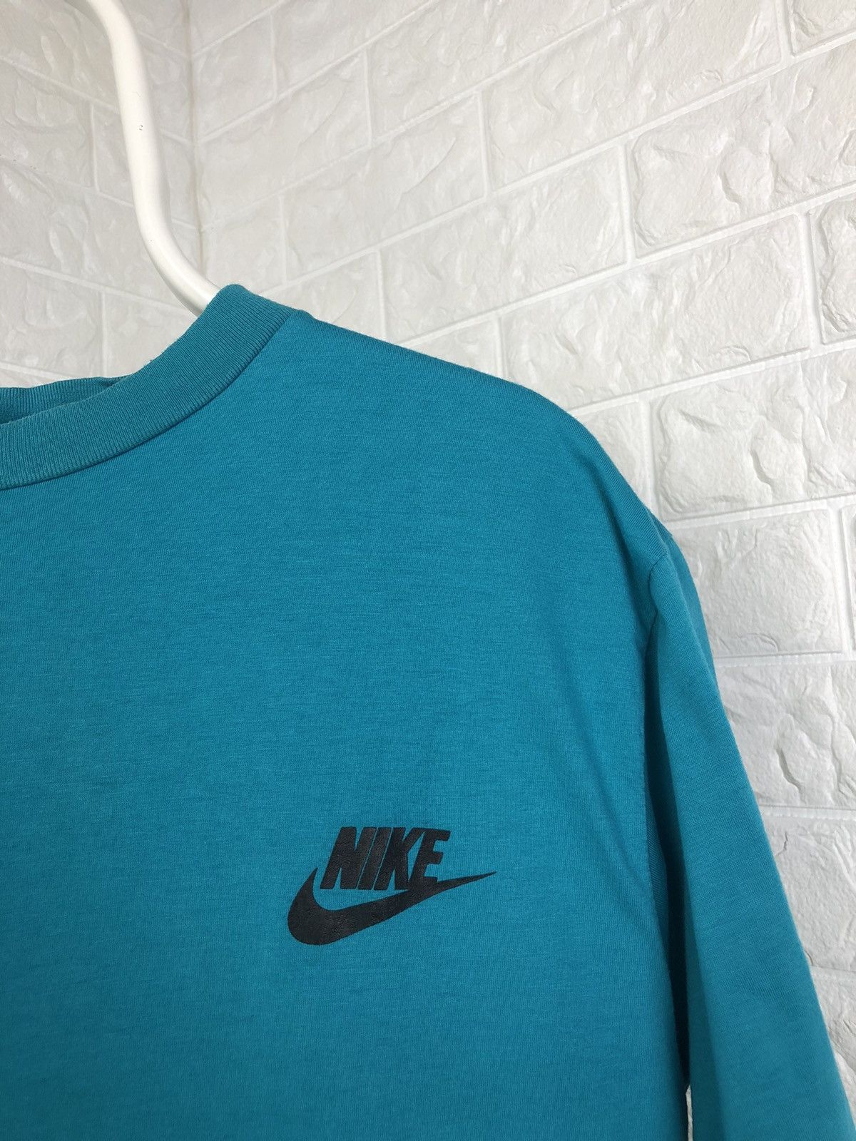 Nike × Vintage Vintage 90s Nike Force T-shirt Size US L / EU 52-54 / 3 - 3 Thumbnail