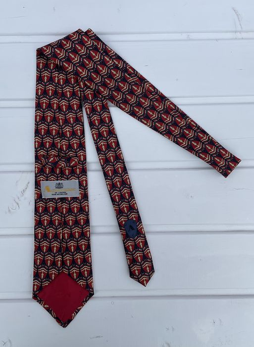 aquascutum silk tie