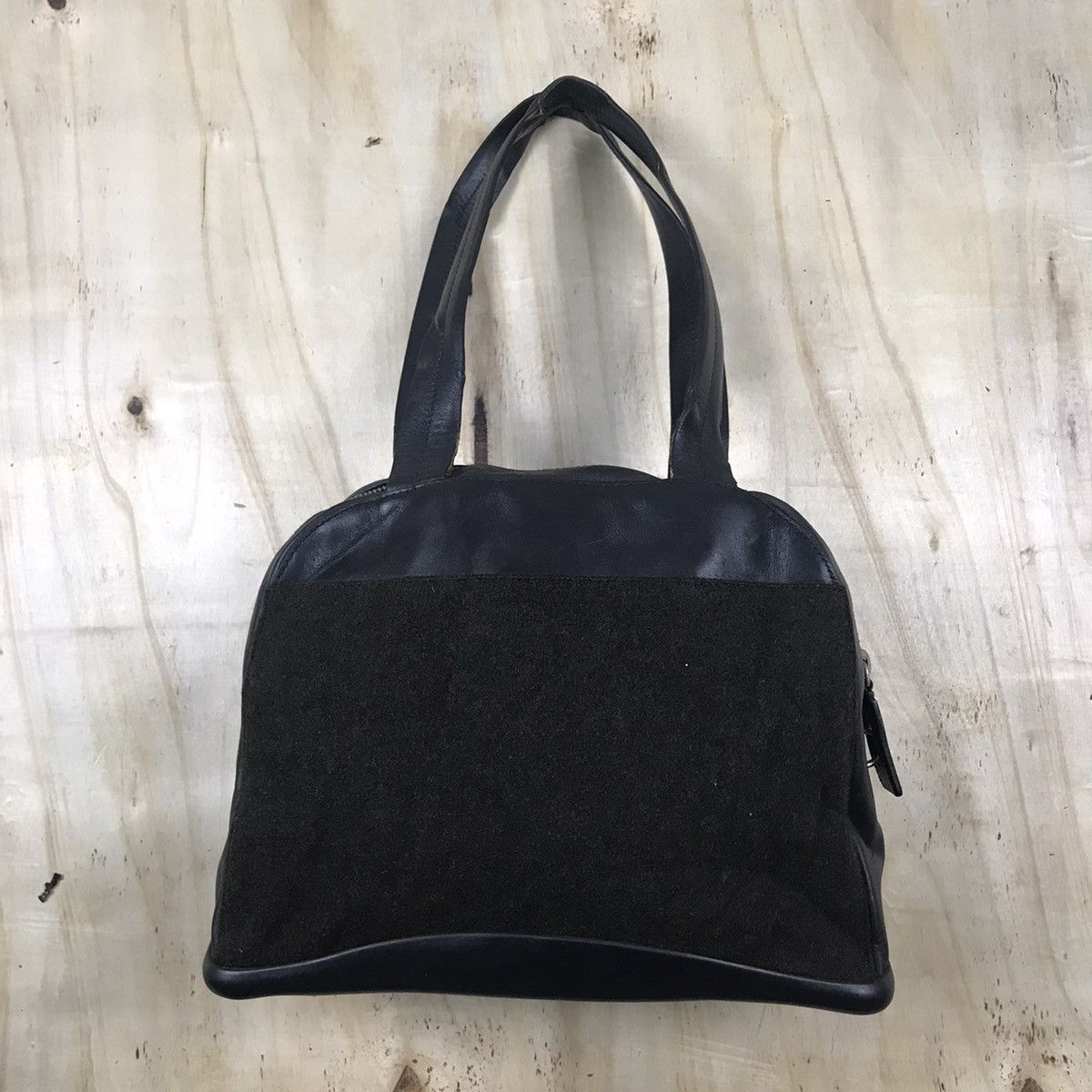 Prada Vintage Prada Dome Wool Handbag Size ONE SIZE - 6 Thumbnail