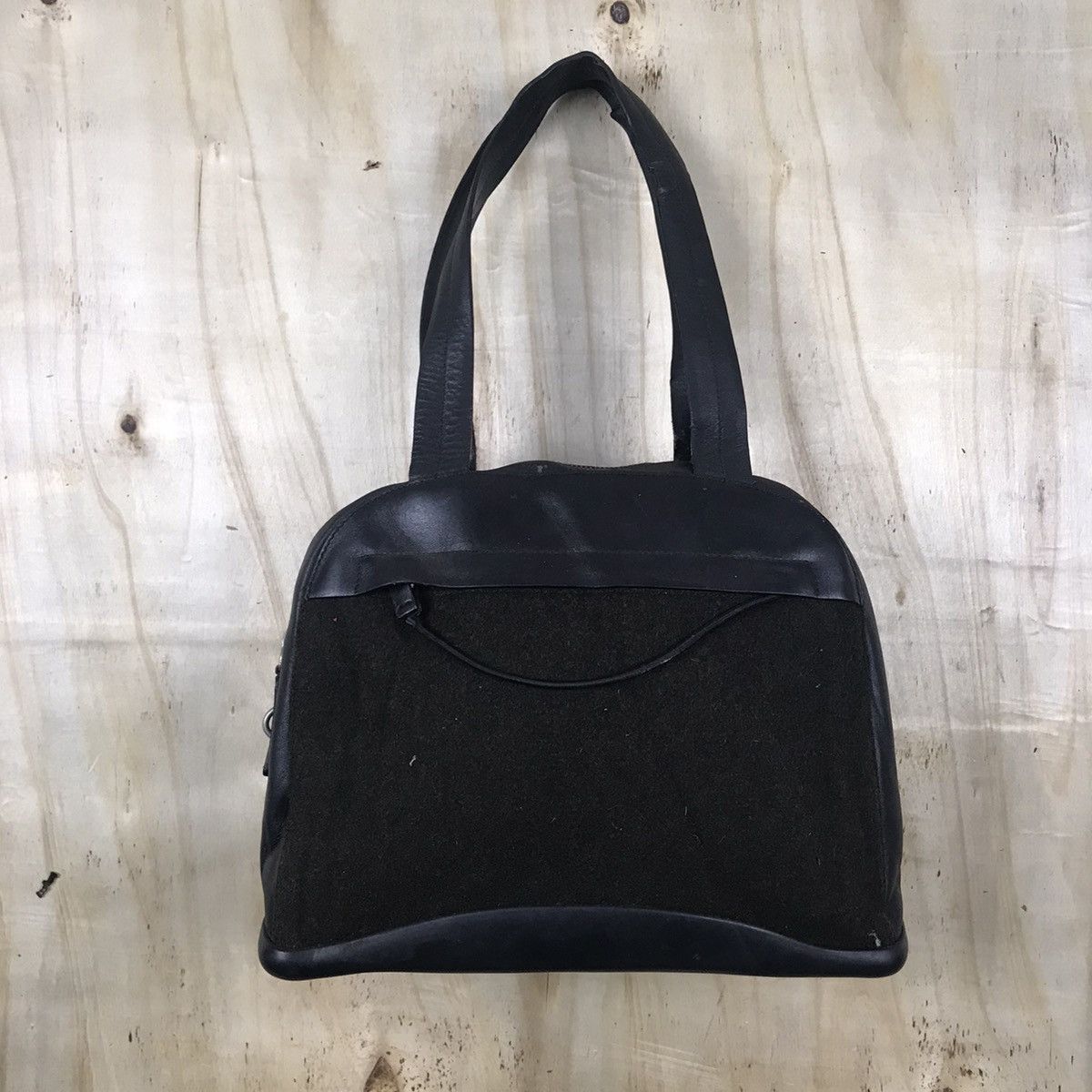 Prada Vintage Prada Dome Wool Handbag Size ONE SIZE - 1 Thumbnail