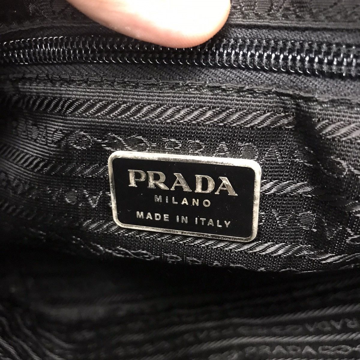 Prada Vintage Prada Dome Wool Handbag Size ONE SIZE - 8 Thumbnail